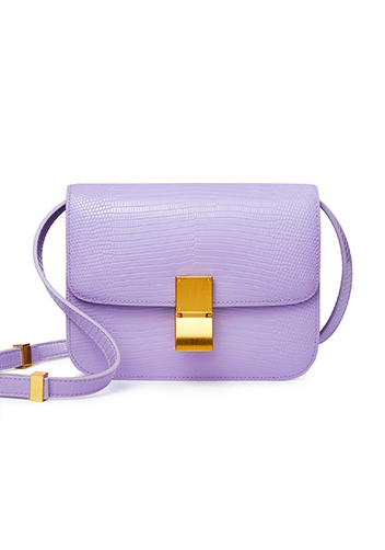 Martha Small Lizard Leather Purple