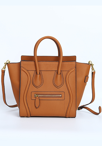 Vanessa Medium Tote Grain Leather Camel