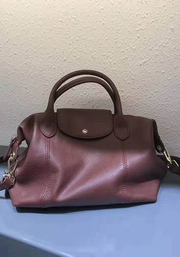 Rachele Leather Medium Bag Burgundy