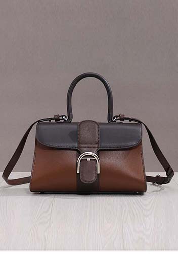 Hurricane Smooth Leather Shoulder Bag Coffee