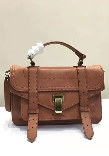 The Cartable Leather Small Bag Camel