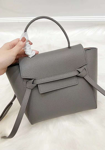 Debbie Top Handle Nano Bag Grey