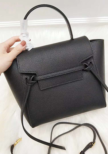 Debbie Top Handle Nano Bag Black