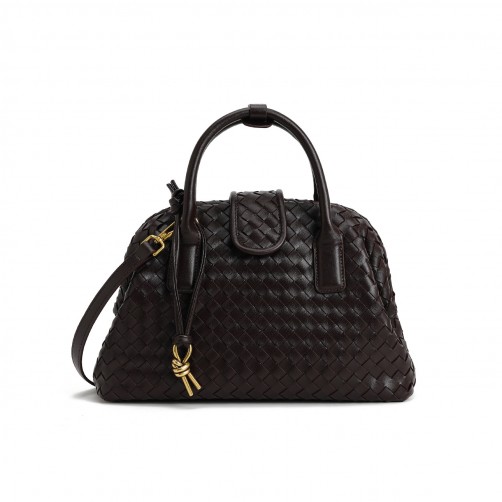 Georgia 今日澳洲幸运十168最新结果体彩记录 Woven Vegan  Leather Shoulder Bag Choco