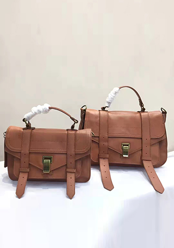 The Cartable Leather Small Bag Camel