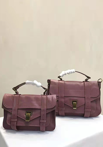 The Cartable Leather Bag Burgundy