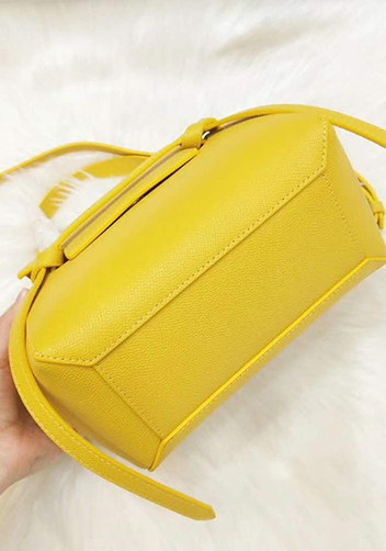 Debbie Top Handle Nano Bag Yellow