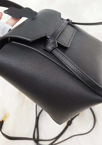 Debbie Top Handle Nano Bag Black